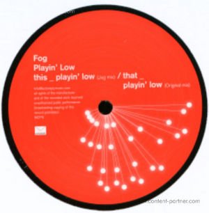 Cover for Fog · Playin Low/ Jug Rmx (12&quot;) (2010)