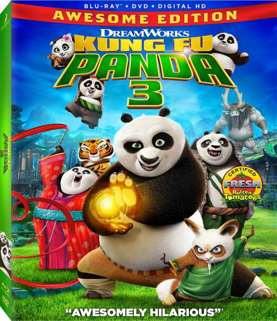 Cover for Kung Fu Panda 3 (Blu-ray) (2016)