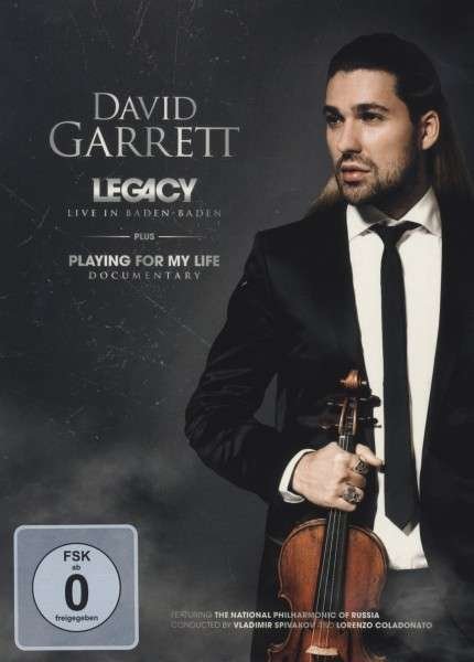 Cover for David Garrett · Legacy: Live in Baden Baden (DVD) [Limited edition] (2012)