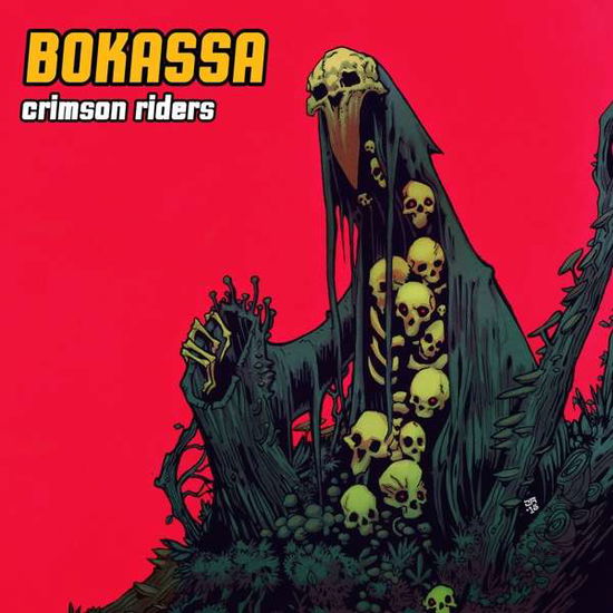 Cover for Bokassa · Crimson Riders (LP) [Coloured edition] (2019)