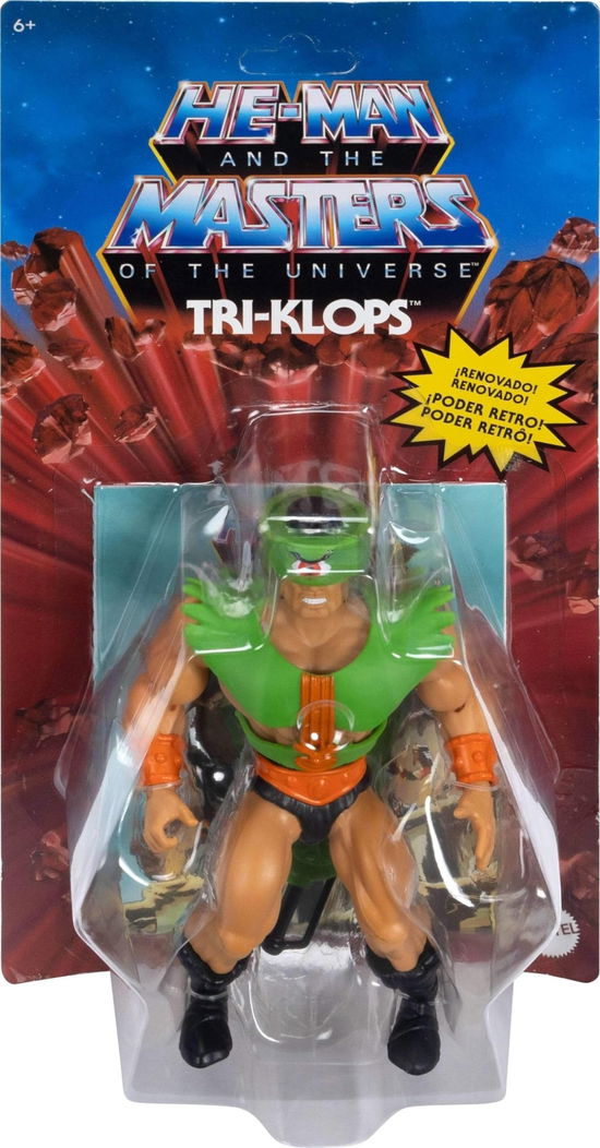 Masters Of The Universe Origins Fan Favorite Tri-Klops Action Figure - Masters of the Universe Origins Fan Favorite Tri-klops Action Figure - Produtos - - 0194735244164 - 27 de março de 2025