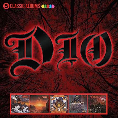 Cover for Dio · 5 Classic Albums (CD) (2018)