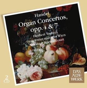 Cover for Harnoncourt Nikolaus / Concent · Handel: Organ Concertos (CD) (2014)