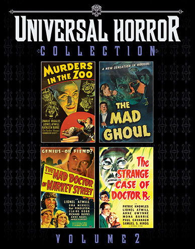 Cover for Blu-ray · Universal Horror Collection: Volume 2 (Blu-ray) (2019)