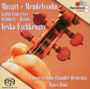 Violinkonzerte / Rondo - Eschkenazy / Concertgebouw / Boni - Musikk - Pentatone - 0827949000164 - 1. april 2002