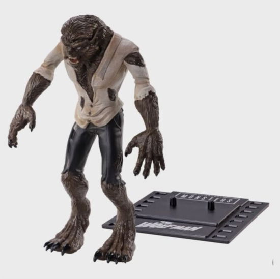 Universal Monsters Wolfman Bendy Figure - Noble Collection - Gadżety - UNIVERSAL MONSTERS - 0849421007164 - 7 września 2022