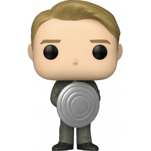 Marvel: Funko Pop! - Captain America The First Avenger - Captain America With Pr - Funko - Produtos - Funko - 0889698632164 - 