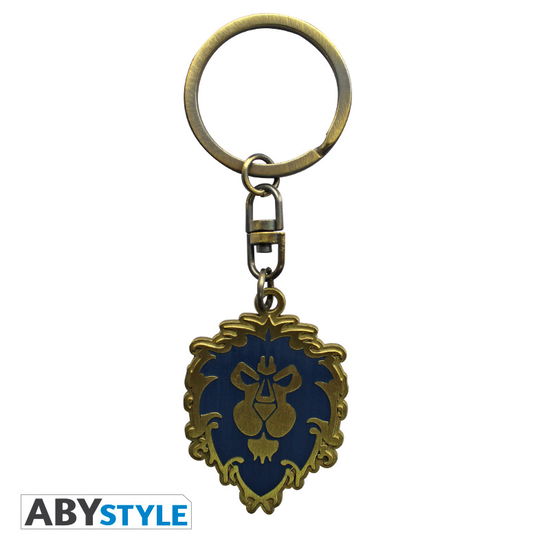 WORLD OF WARCRAFT - Metal Keychain - Aliance - Abystyle - Merchandise -  - 3700789270164 - February 7, 2019