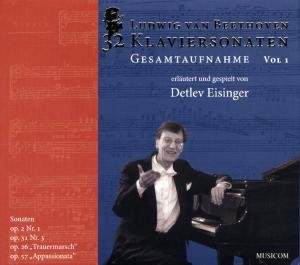 Cover for Ludwig van Beethoven (1770-1827) · Klaviersonaten Vol.1 (CD) (2008)