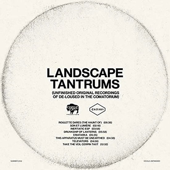 Cover for The Mars Volta · Landscape Tantrums  - Unfinish (LP) [Remastered edition] (2022)