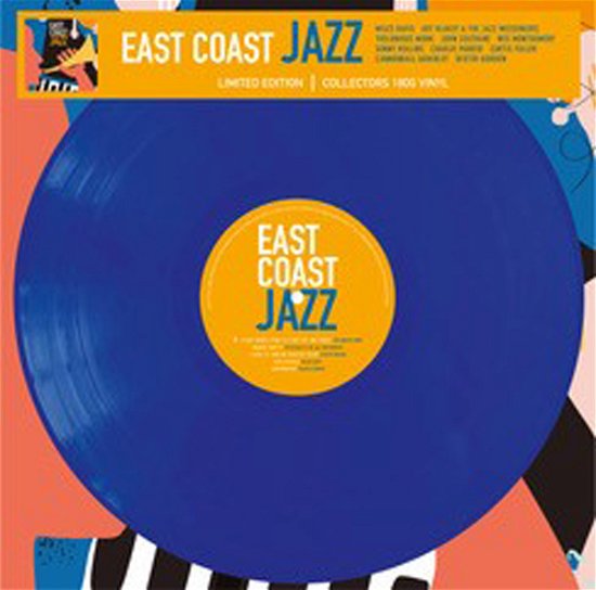Cover for Various Artists · East Coast Jazz (Limited Blue Vinyl) (LP) (2023)