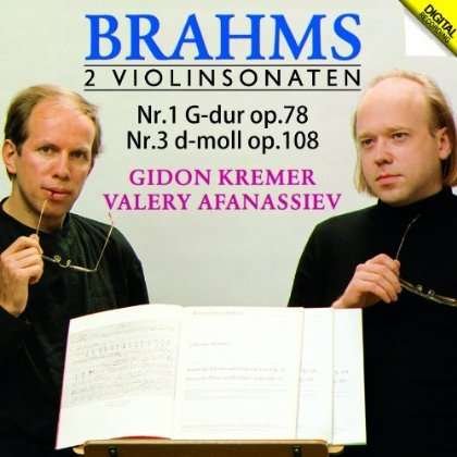 Cover for Gidon Kremer · Brahms: Violin Sonatas Nos.1 &amp; 3 (CD) (2011)