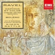Cover for Simon -Sir- Rattle · Ravel : Bolero &amp; Daphnis Et Chloe (CD) (2010)
