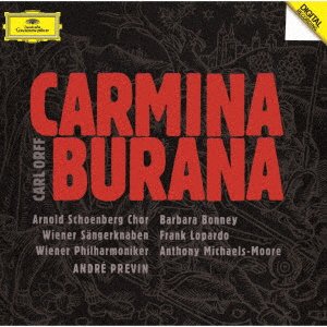 Cover for Andre Previn · Orff: Carmina Burana (CD) [Japan Import edition] (2022)