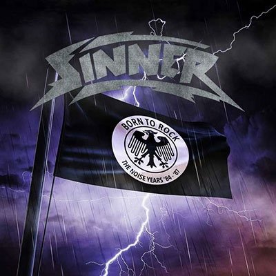 Cover for Sinner · Born to Rock - the Noise Years '84 - '87 4cd Clamshell Box (CD) (2023)