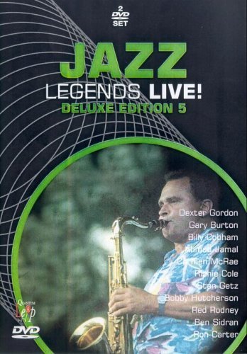 Cover for Jazz Legends Live Deluxe Edition 5 (DVD) (2017)