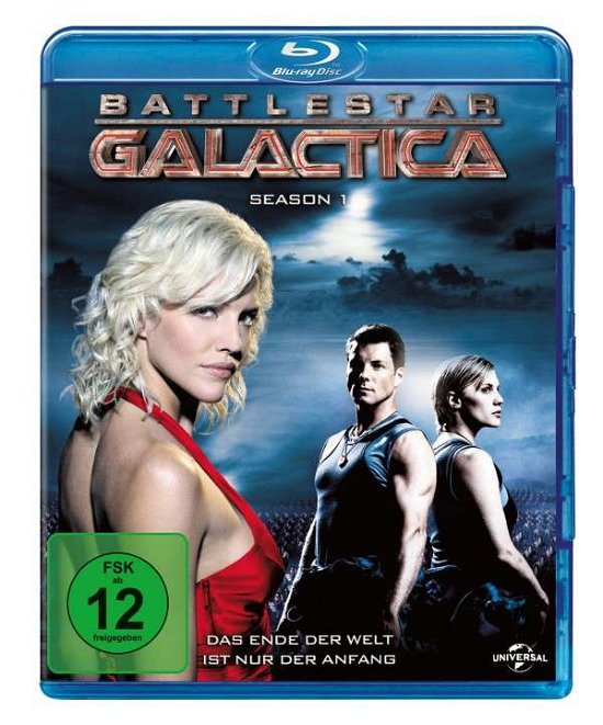 Cover for Edward James Olmos,mary Mcdonnell,jamie Bamber · Battlestar Galactica - Season 1 (Blu-ray) (2012)