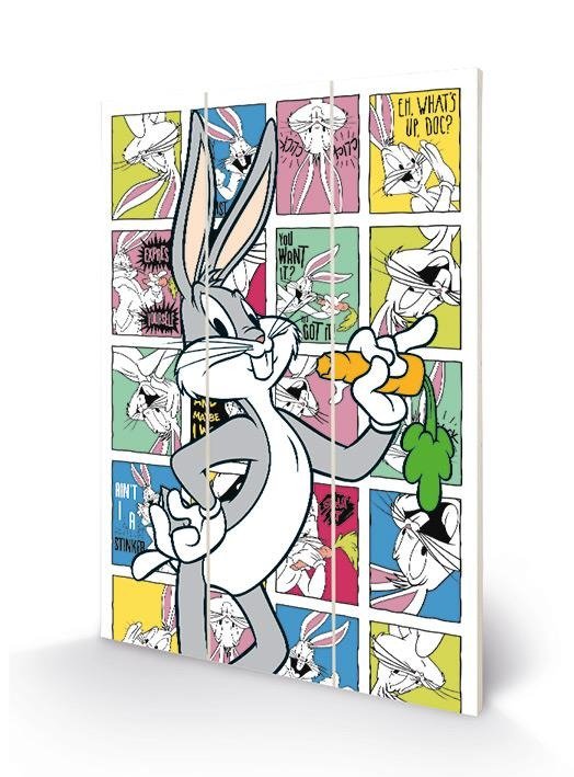 Cover for Wood Poster · LOONEY TUNES - Wood Print 20x29.5 - Bugs Bunny Pan (MERCH) (2019)