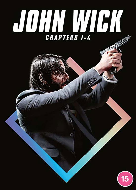 John Wick Quadrilogy (4 Films) - John Wick 1 4 Boxset - Films - Lionsgate - 5055761916164 - 12 juni 2023