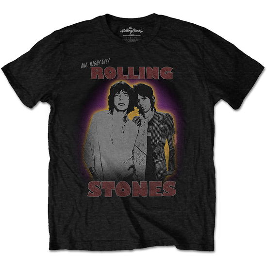 The Rolling Stones Unisex T-Shirt: Mick & Keith - The Rolling Stones - Produtos - ROFF - 5055979928164 - 7 de julho de 2016