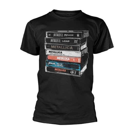 Metallica Unisex T-Shirt: Cassette - Metallica - Merchandise - PHD - 5056187757164 - October 7, 2022