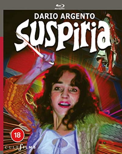 Cover for Suspiria (Restored) (Blu-Ray) (2021)