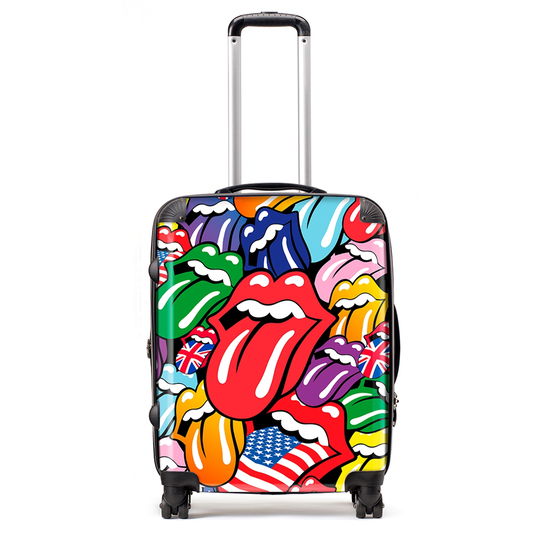 Rolling Stones Travel Bag Luggage Tongues - Rocksax - Inne - ROCKSAX - 5060937966164 - 1 października 2024