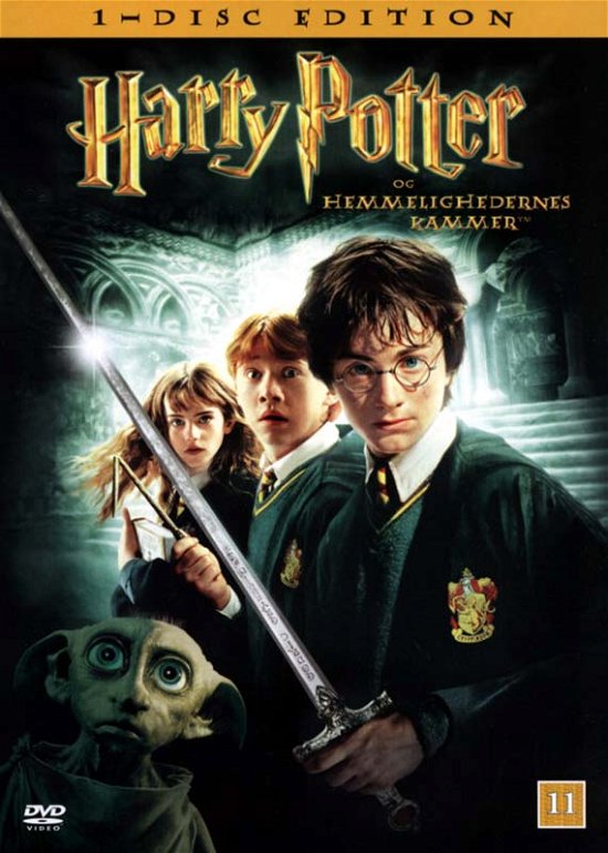 Cover for Harry Potter · Hemmelighedernes Kammer (2) (DVD) (2001)
