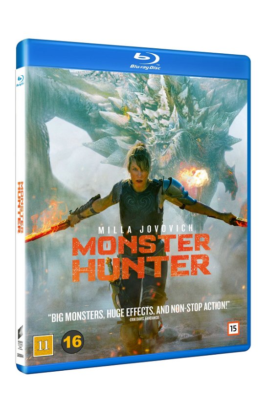 Cover for Monster Hunter (Blu-ray) (2021)