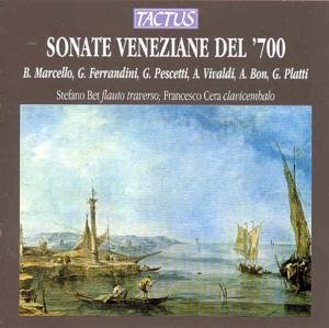 Cover for Marcello / Ferrandini / Bet / Cera · 18th Century Venetian Sonatas (CD) (1999)