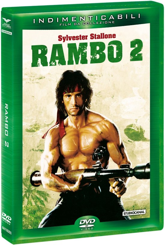 Cover for Steven Berkoff,richard Crenna,jerry Goldsmith,charles Napier,sylvester Stallone · Rambo 2 (Indimenticabili) (DVD) (2017)