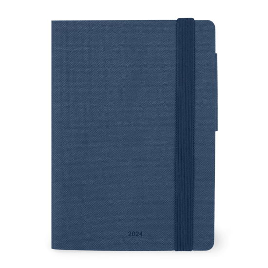 Cover for Legami · 12-month Diary - 2024 - Small Weekly Diary - Blue (Paperback Book) (2023)