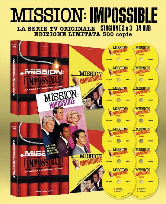 Cover for Mission: Impossible - Serie TV (DVD) (2024)
