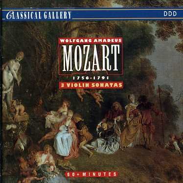 Sonatas for Violin & Piano - Wolfgang Amadeus Mozart - Musiikki - Classical Gallery (Videoland-Videokasset - 8712177017164 - tiistai 19. joulukuuta 2006