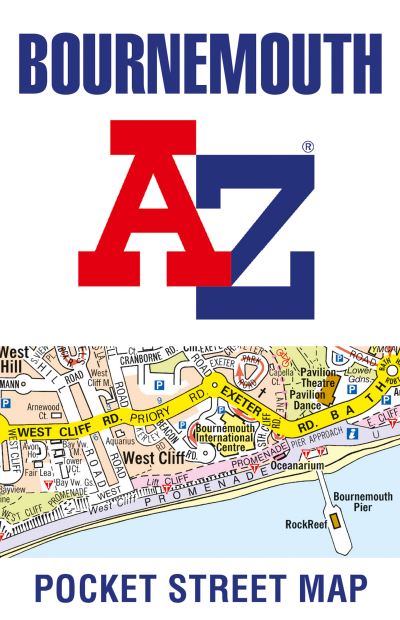 Cover for A-Z Maps · Bournemouth A-Z Pocket Street Map (Map) (2021)