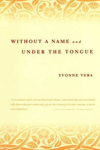 Cover for Yvonne Vera · Without a Name and Under the Tongue (Taschenbuch) [1st edition] (2002)