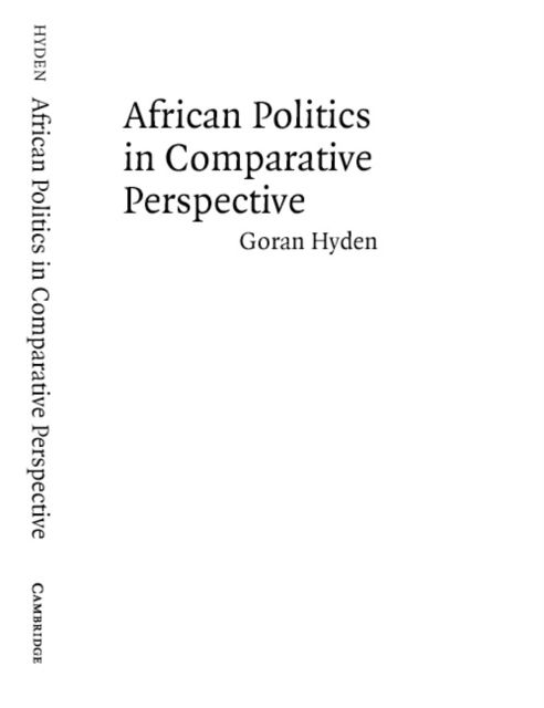 Cover for Goran Hyden · African Politics in Comparative Perspective (Hardcover Book) (2005)