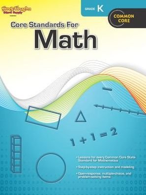 Cover for Steck-vaughn Company · Core Standards for Math Grade K (Paperback Book) (2012)