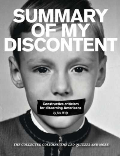 Cover for Jim Welp · Summary of My Discontent (Book) (2010)