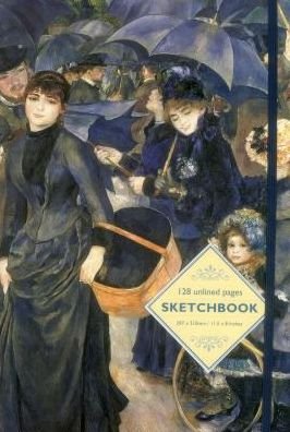 Cover for Peony Press · Sketchbook - The Umbrellas: By Pierre Auguste Renoir (Spiral Book) (2016)
