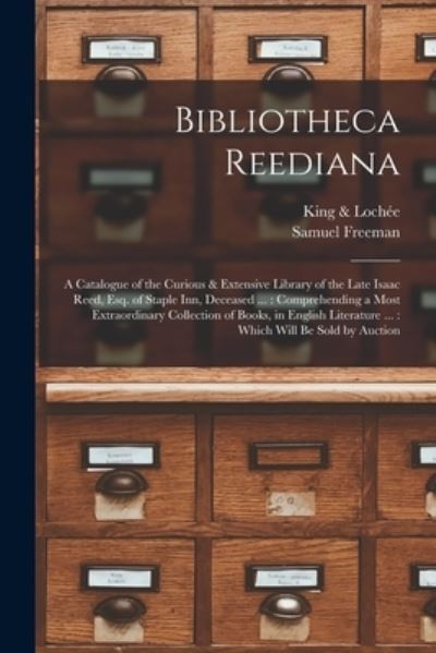 Cover for Samuel 1773-1857 Freeman · Bibliotheca Reediana (Paperback Book) (2021)