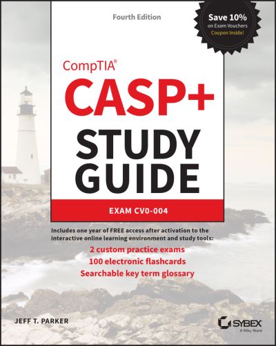 Cover for Nadean H. Tanner · CASP+ CompTIA Advanced Security Practitioner Study Guide: Exam CAS-004 - Sybex Study Guide (Paperback Book) (2022)