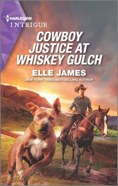 Cover for Elle James · Cowboy Justice at Whiskey Gulch (Paperback Book) (2022)