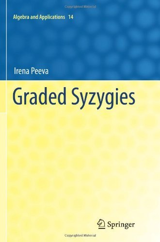 Cover for Irena Peeva · Graded Syzygies - Algebra and Applications (Paperback Book) (2013)