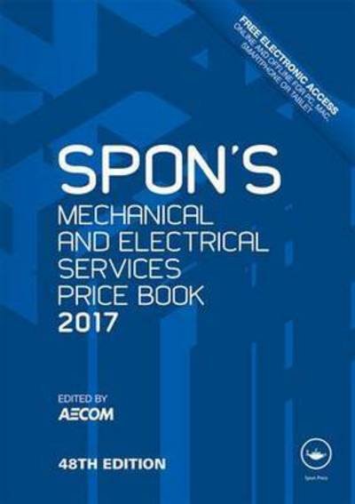Cover for Aecom · Spon's Mechanical and Electrical Services Price Book - Spon's Price Books (Innbunden bok) (2016)