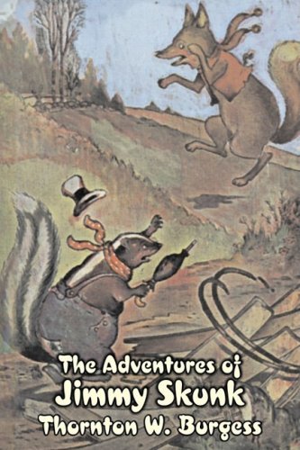 Cover for Thornton W. Burgess · The Adventures of Jimmy Skunk (Bedtime Story-books) (Pocketbok) (2008)