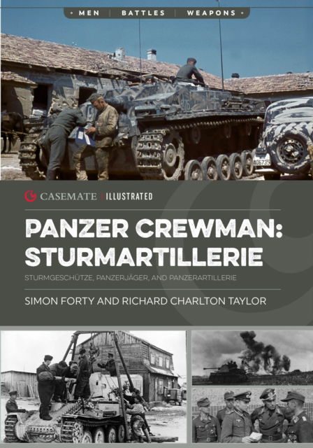 Cover for Simon Forty · Panzer Crewman: Sturmartillerie: Sturmgeschutze, Panzerjager, and Panzerartillerie (Paperback Book) (2025)