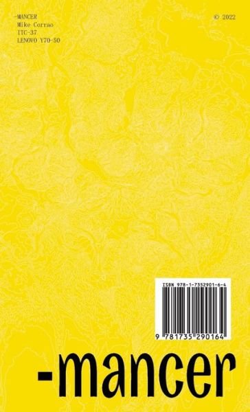 Cover for Mike Corrao · -mancer (Pocketbok) (2022)