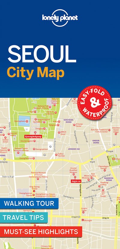 Cover for Lonely Planet · Lonely Planet Seoul City Map - Map (Kort) (2017)