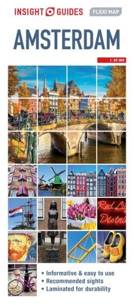 Cover for Insight Guides · Insight Guides Flexi Map Amsterdam - Insight Guides Flexi Maps (Landkarten) [5 Revised edition] (2017)